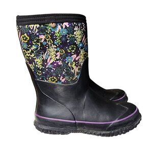 Bogs Youth Kids Stomper Garden Waterproof Winter Boots Size 4
